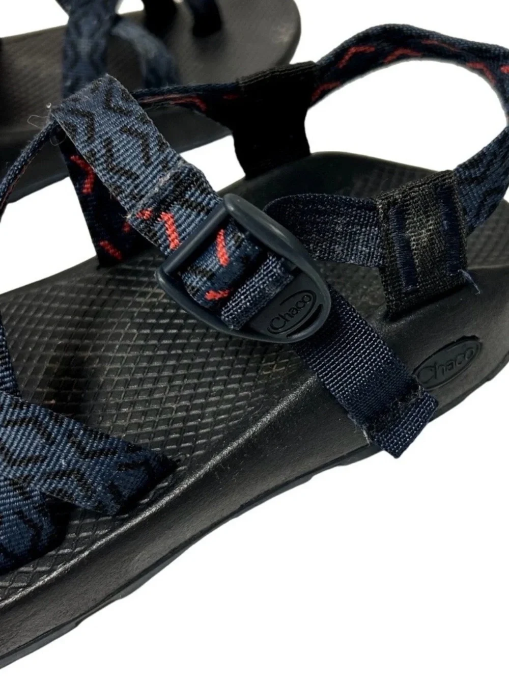 CHACO Z2 Blue Black River Trail Hiking Rafting Strap Waterproof Sandals-Mens 15 - Picture 4 of 6